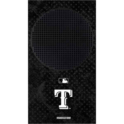 MLB Texas Rangers Jays Dark Wash Xbox Series S Console Skin